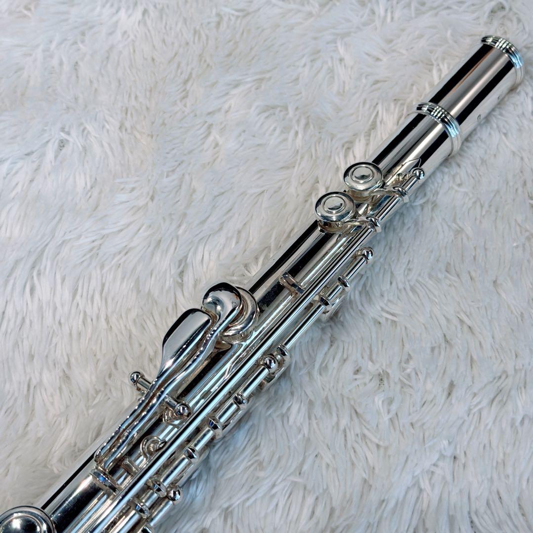 【磨き済】YAMAHA YFL-221 フルート 後期モデル Eメカ 銀メッキ