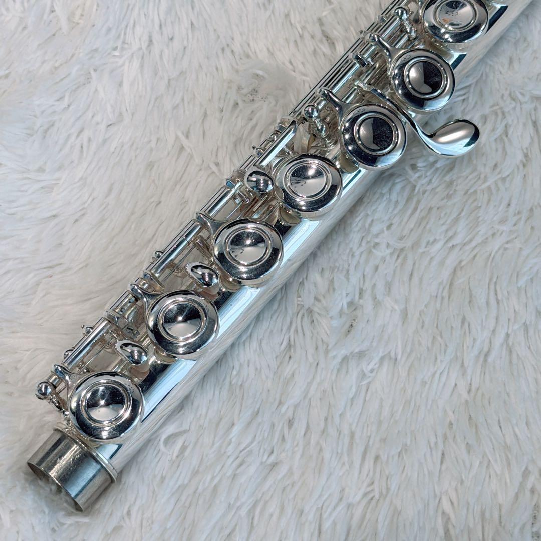 【磨き済】YAMAHA YFL-221 フルート 後期モデル Eメカ 銀メッキ