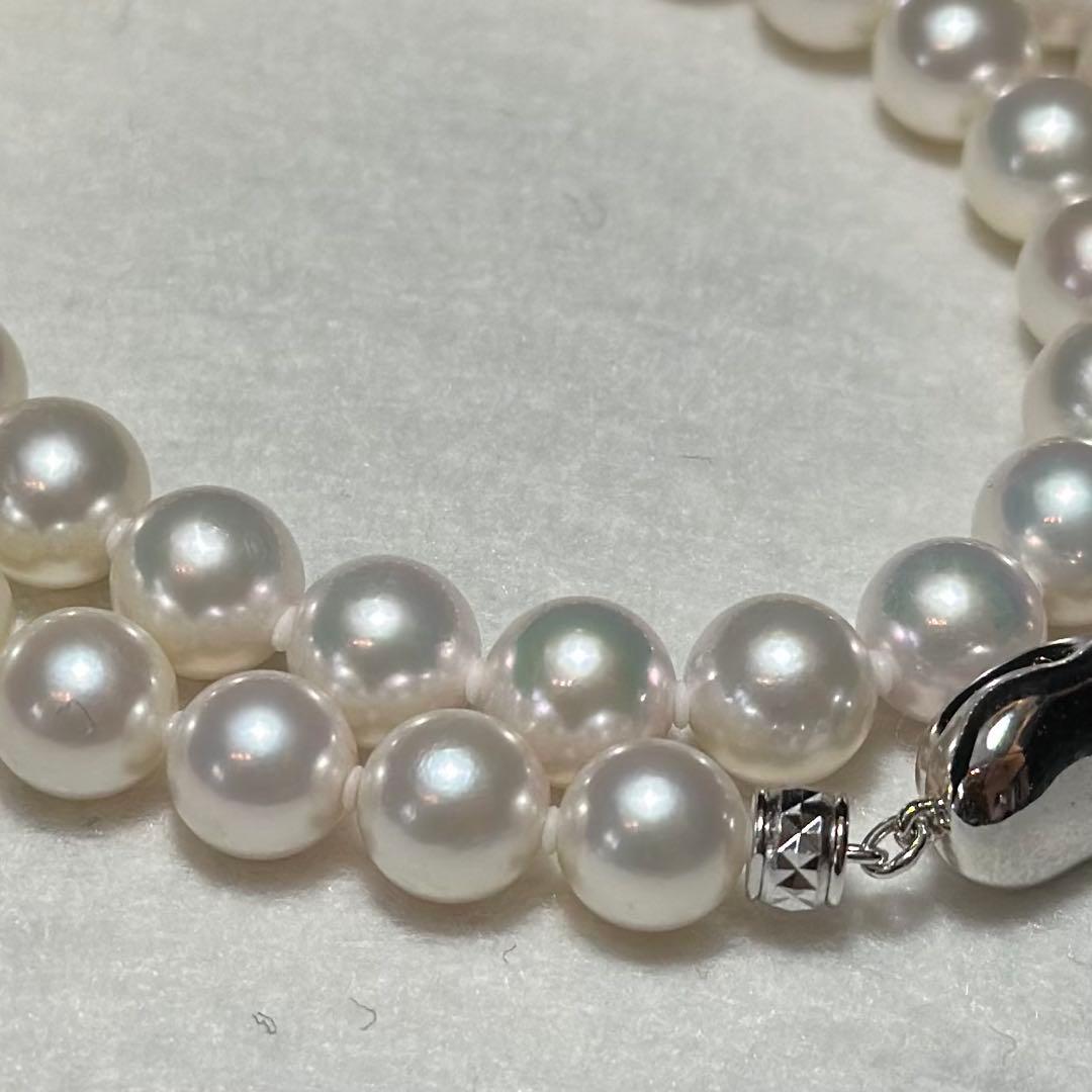 極美品✨超大珠　花珠級　アコヤ真珠 8.5mm ネックレス　パール　ソーティング