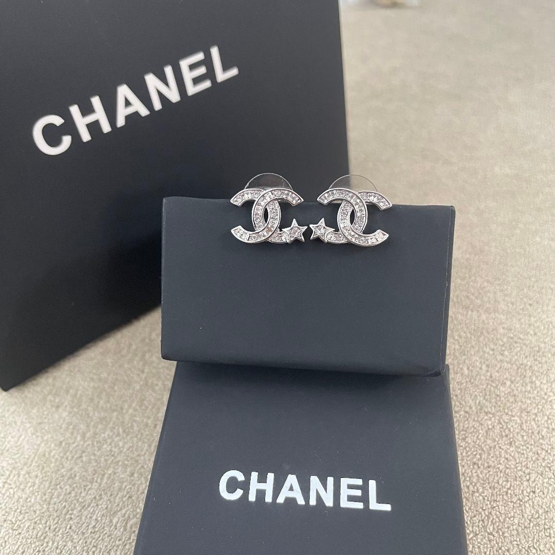 CC シルバー ピアス