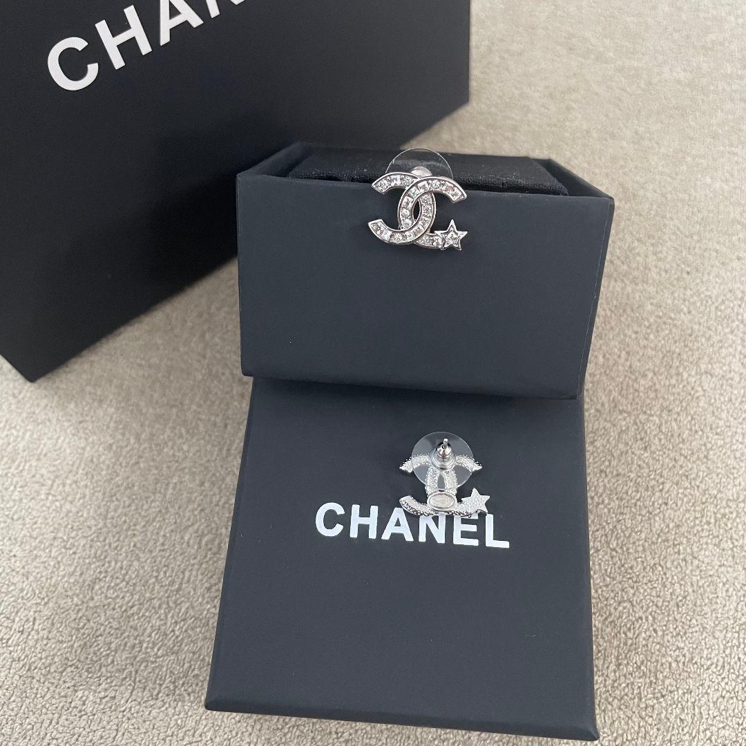 CC シルバー ピアス