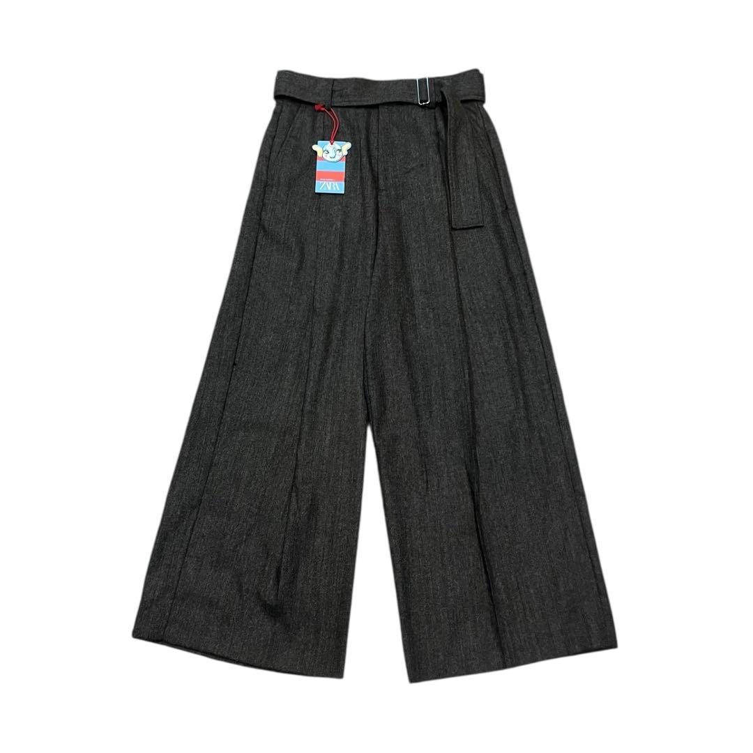 ZARA × Harry Lambert ツイードベルテッドスラックス