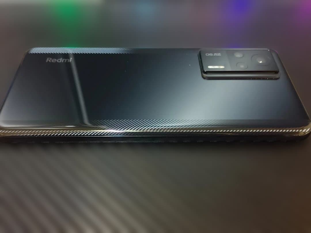 Redmi K60E [CN版] 512GB+透明ケース付き+ガラスフィルム装着