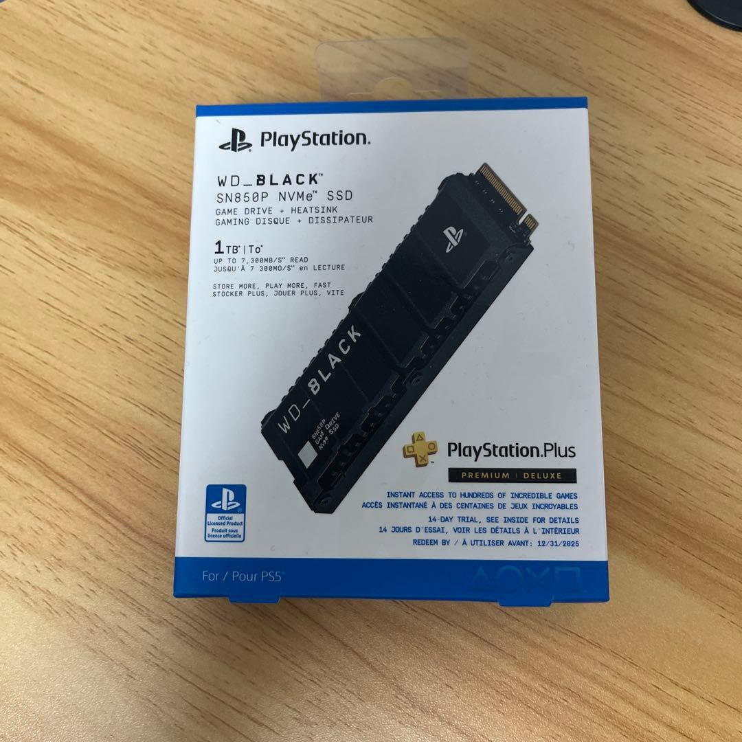 内蔵型SSD WD_BLACK SN850P 1TB NVMe m.2 SSD