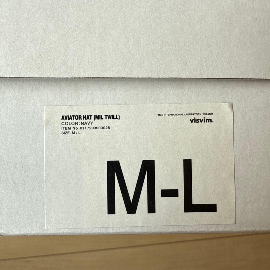 visvim AVIATOR HAT （MIL TWILL）