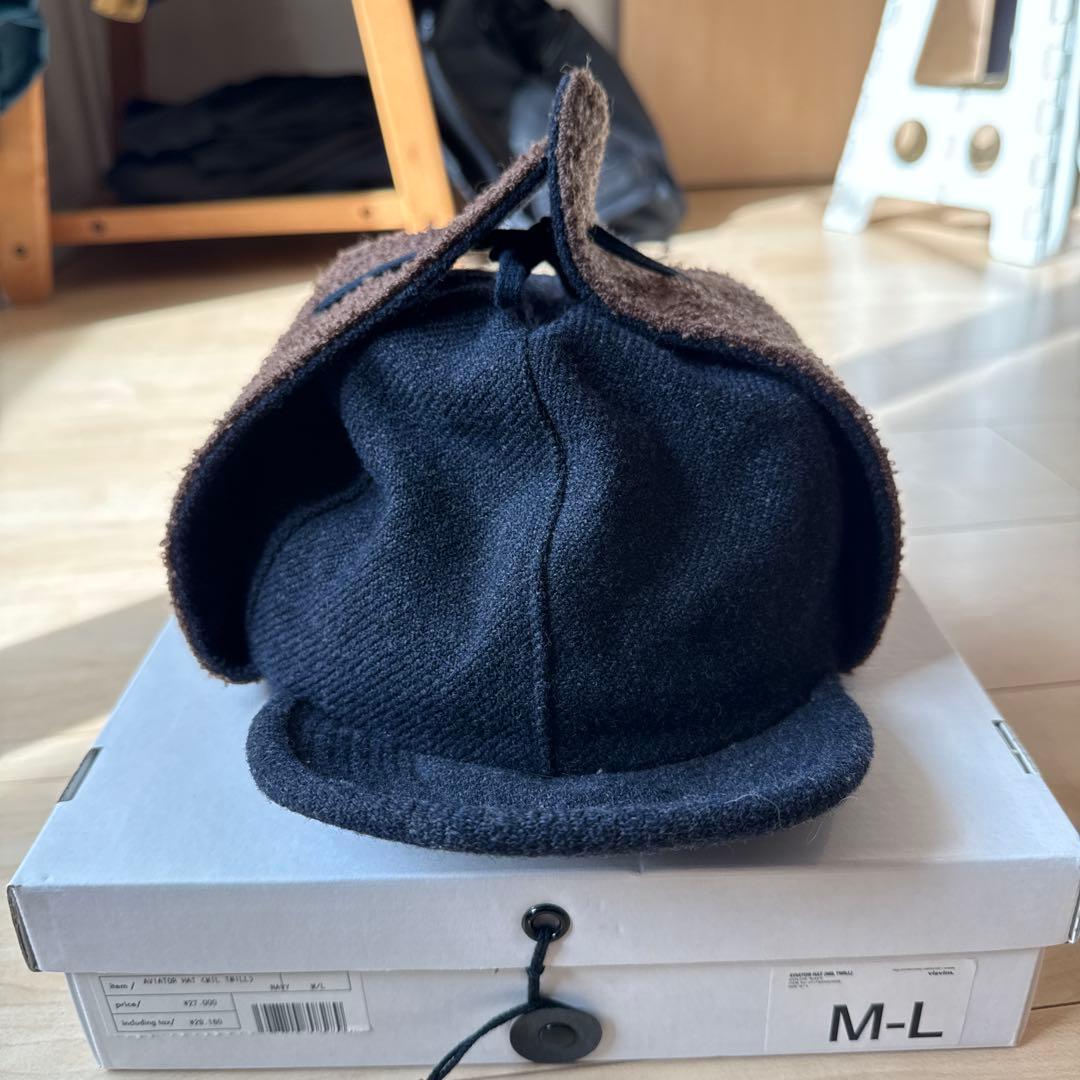 visvim AVIATOR HAT （MIL TWILL）