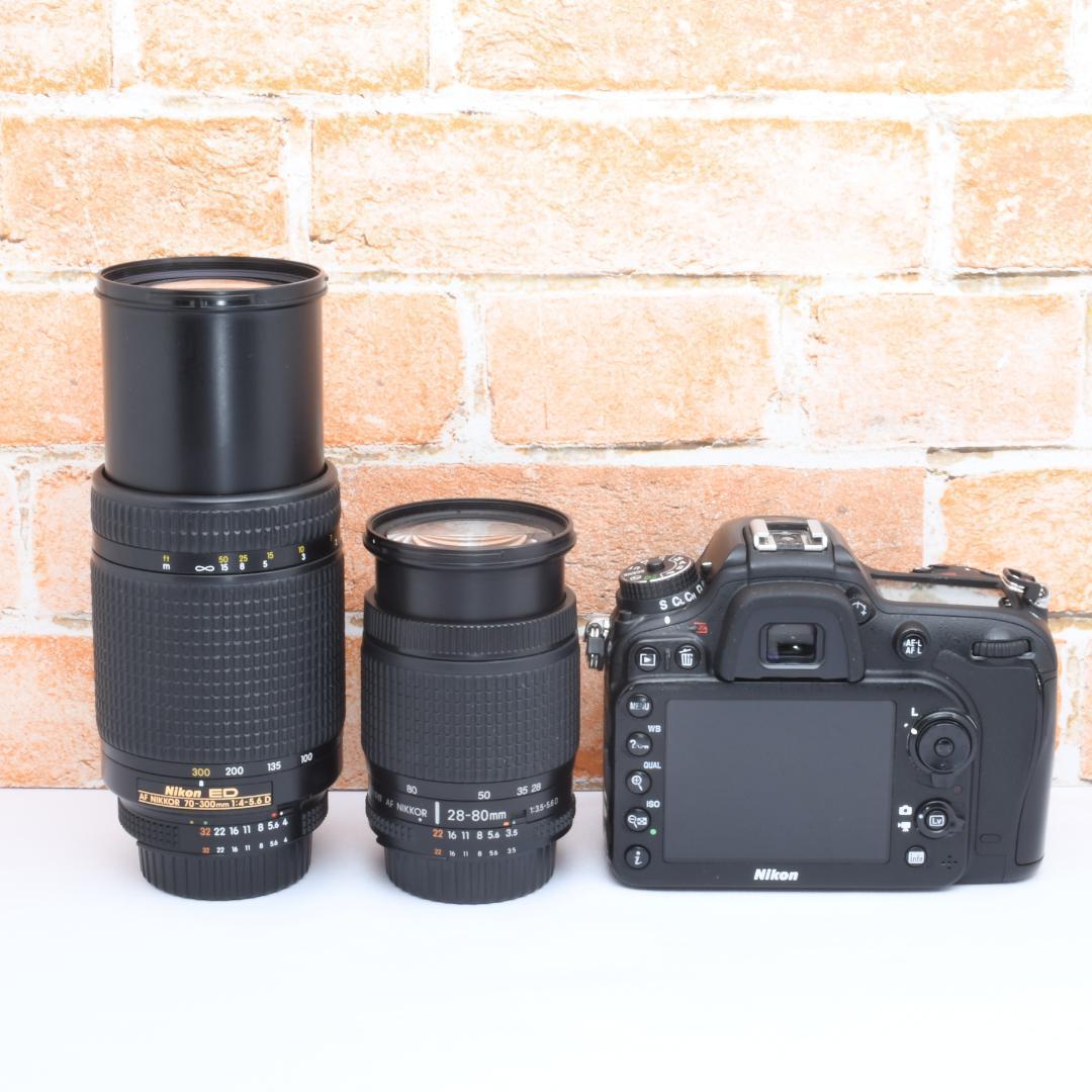 遠くも撮れる超望遠レンズ✨ニコン D7200✨高画質✨ダブルレンズセット