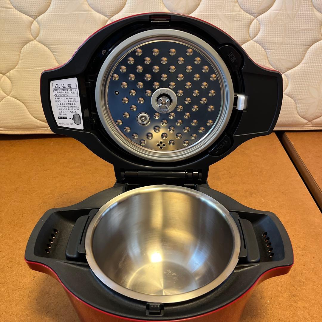 【美品】SHARP ヘルシオ ホットクック 1.6L KN-HT99B-R