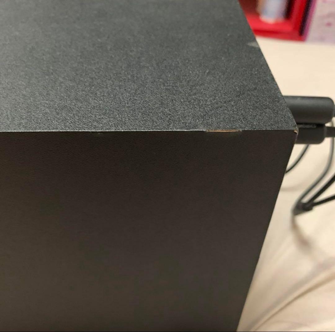 stex PM-SUBmini アクティブサブウーファー　RCAケーブル付き