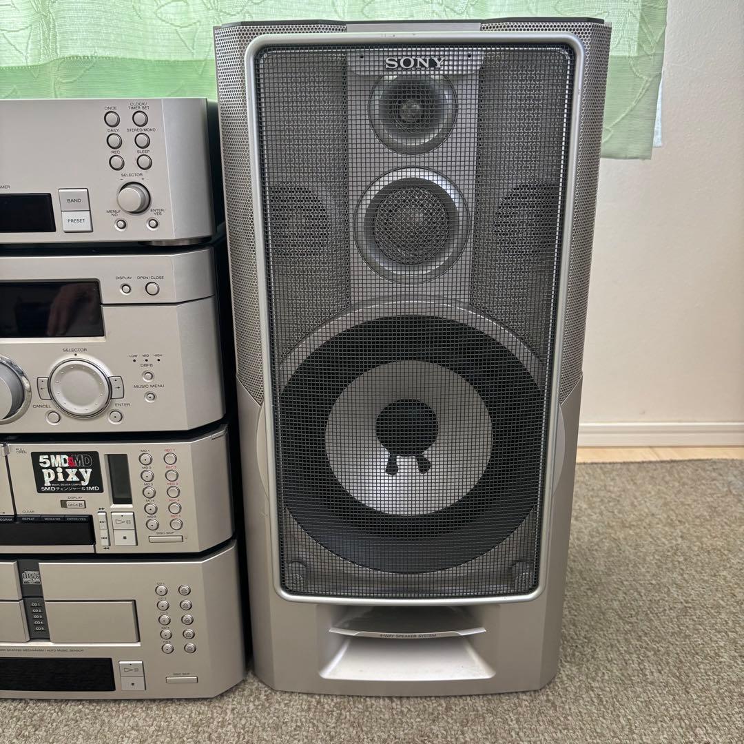 【ジャンク】SONY　DHC-MD919　Pixy システムコンポ①