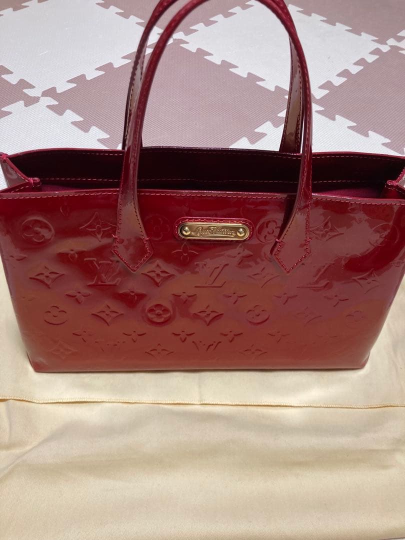 美品ルィヴィトン ベルニハンドバッグ LOUIS VUITTON ウィルシャー
