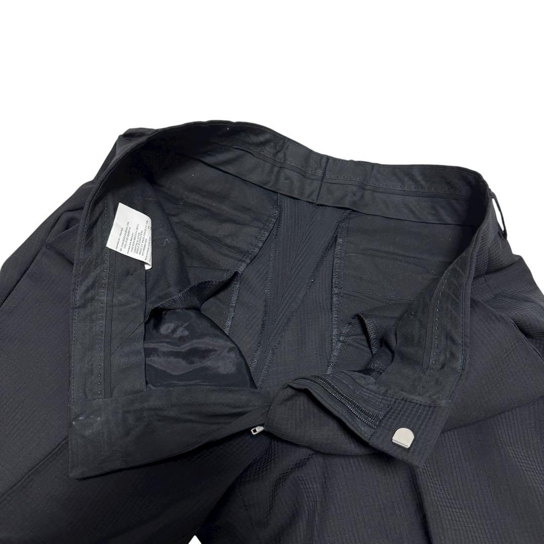 HUGO BOSS スーツ　セットアップ　シャドーチェック　ブラック　48