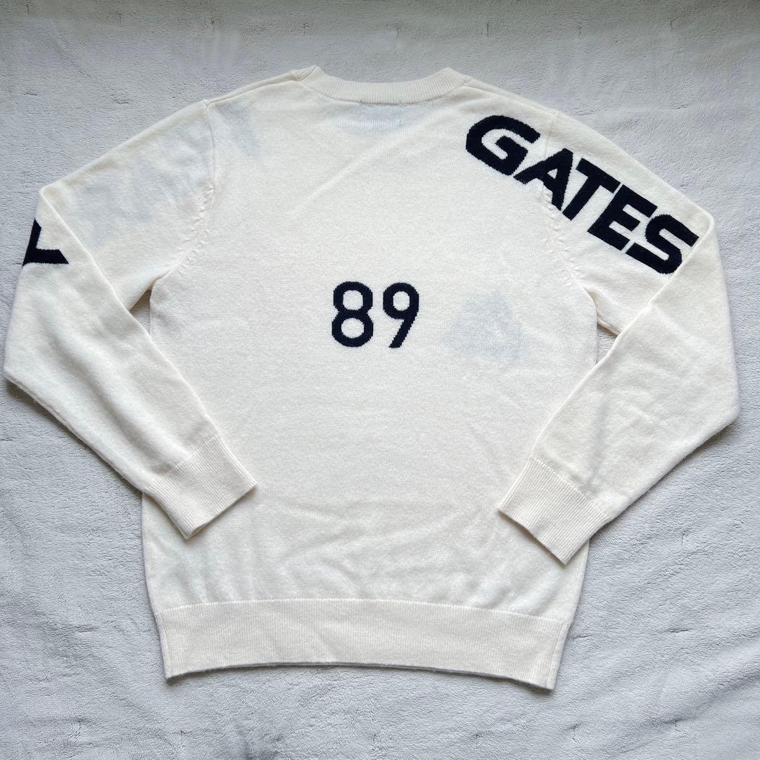 美品 カシミア100% パーリーゲイツ セーター サイズ1 白 レディース