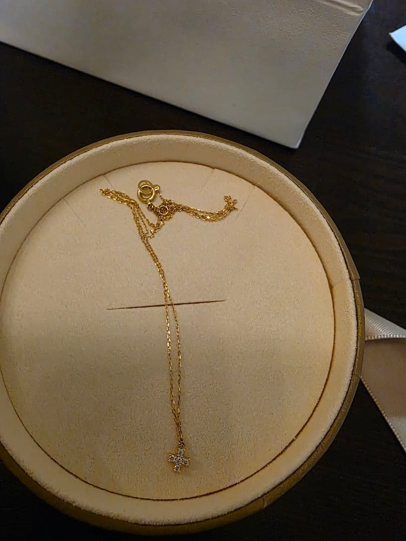 A*a様 AHKAH k18 リンジェ ネックレス クロス