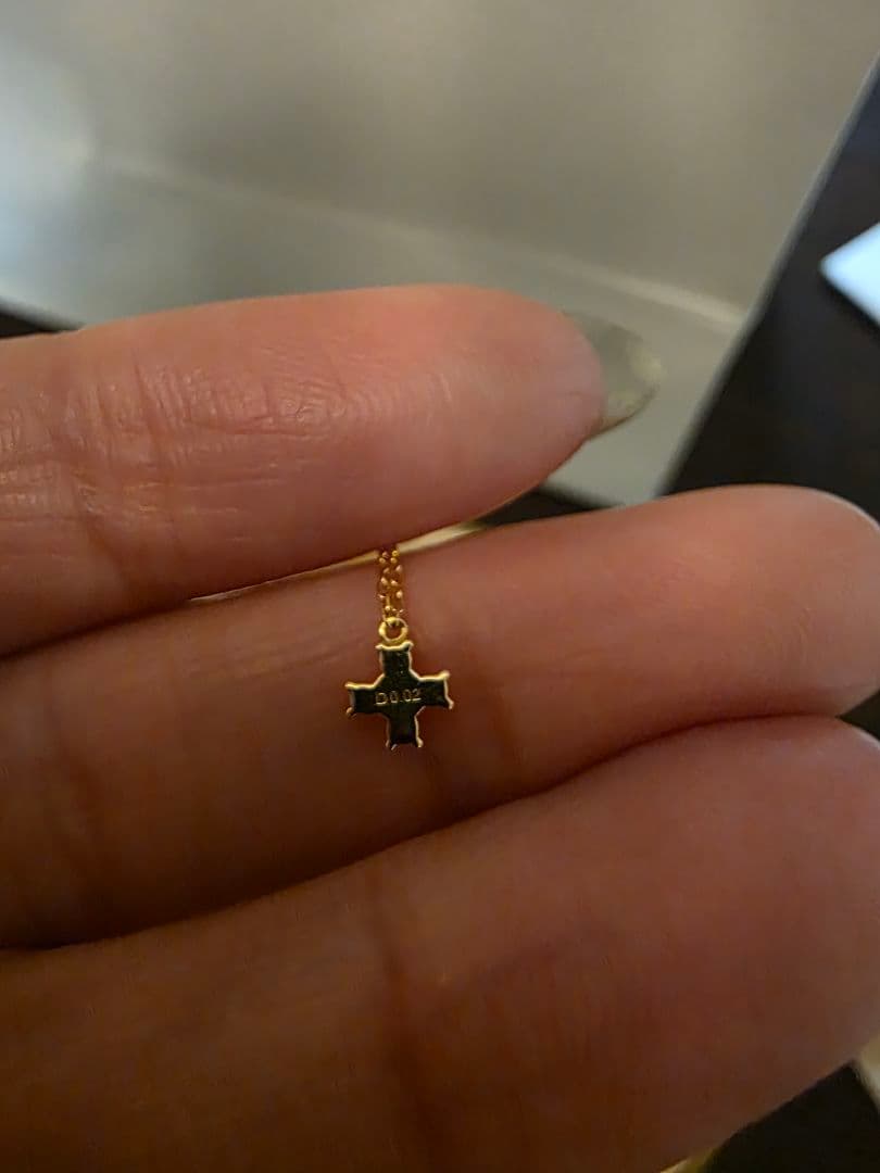 A*a様 AHKAH k18 リンジェ ネックレス クロス