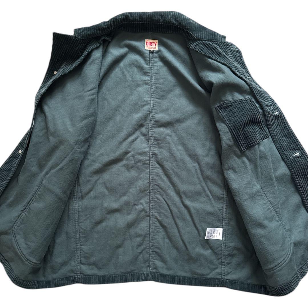 AT DIRTY コーデュロイジャケット