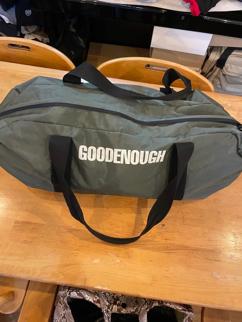 希少　PORTER GOODENOUGH ドラムバッグ　オリーブ