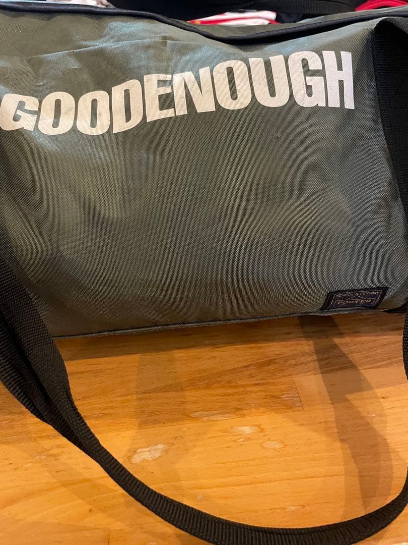 希少　PORTER GOODENOUGH ドラムバッグ　オリーブ