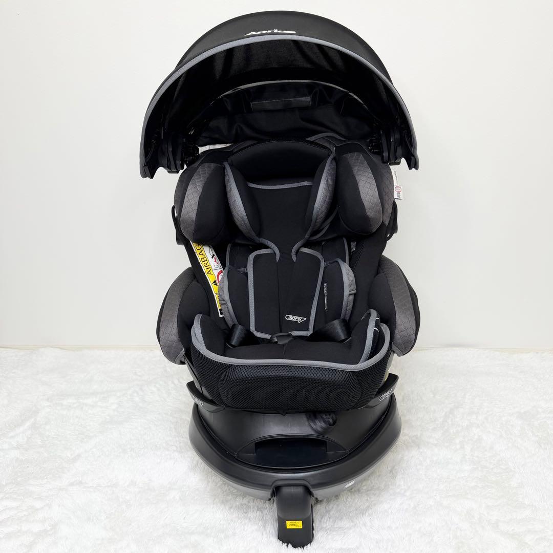極美品 Aprica フラディアグロウ ISOFIX 360° セーフティーAB