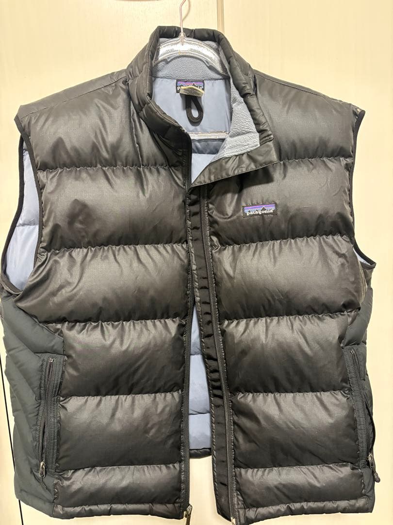 patagonia メンズ ダウンベスト L ブラック