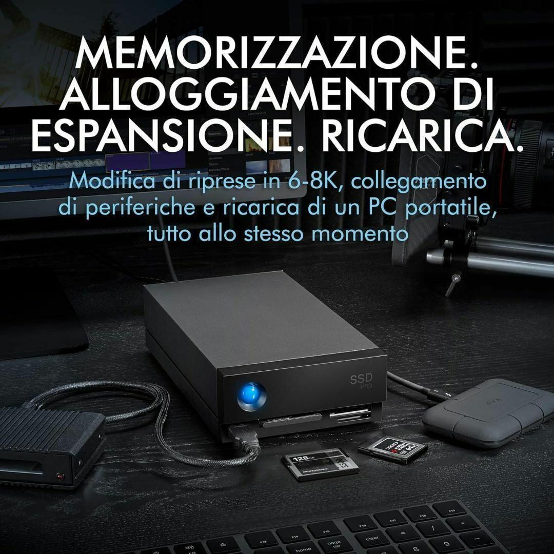 未開封新品：LaCie　ラシー　STHW4000800　外付けSSD 4TB