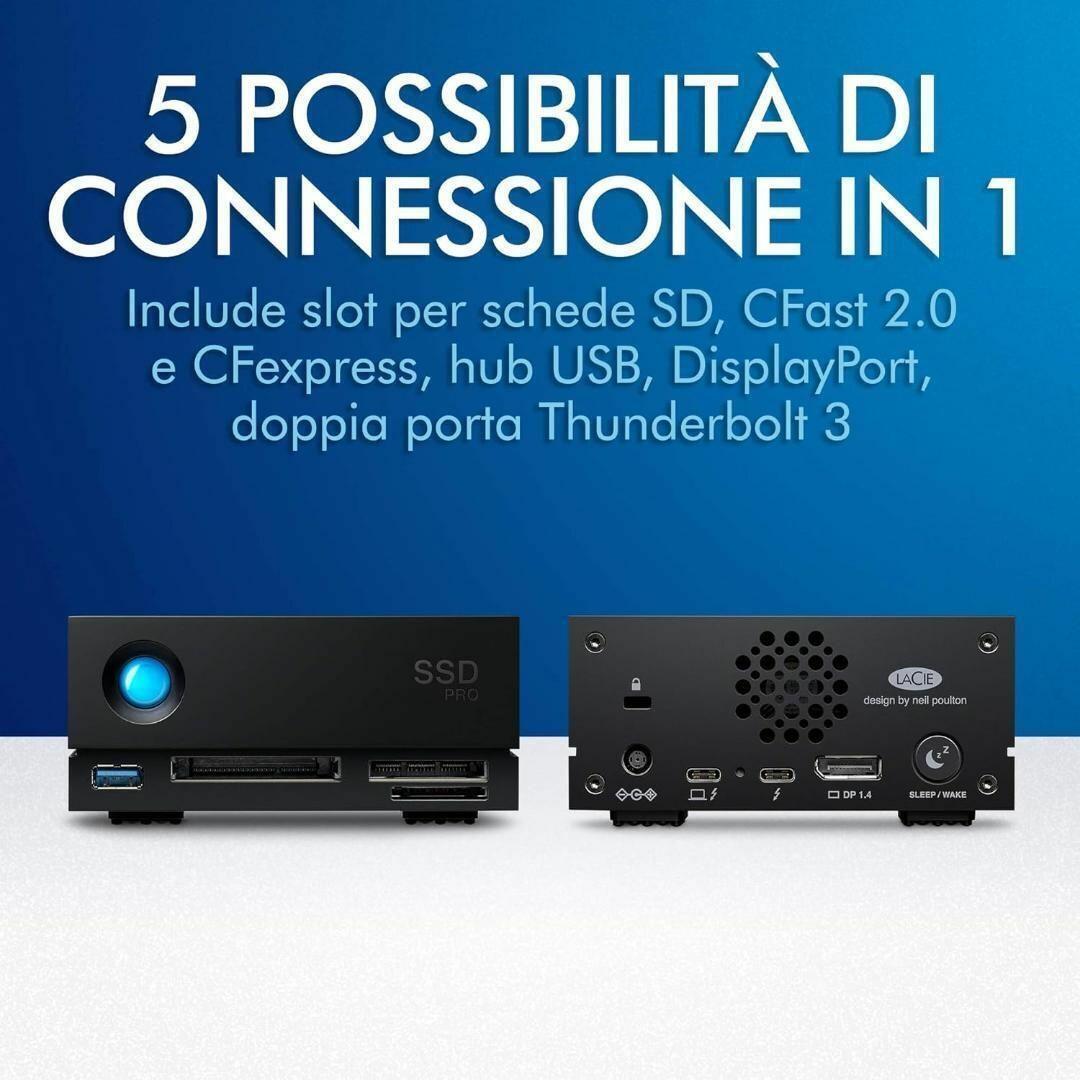 未開封新品：LaCie　ラシー　STHW4000800　外付けSSD 4TB