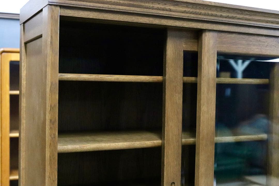 GMIK355○山室家具 ESPOIR エスポアール 食器棚 キャビネット 飾