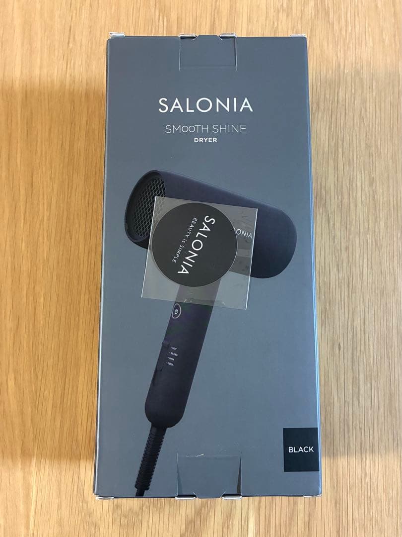 サロニア スムースシャイン ドライヤー 黒 SAL23209BK 上位モデル