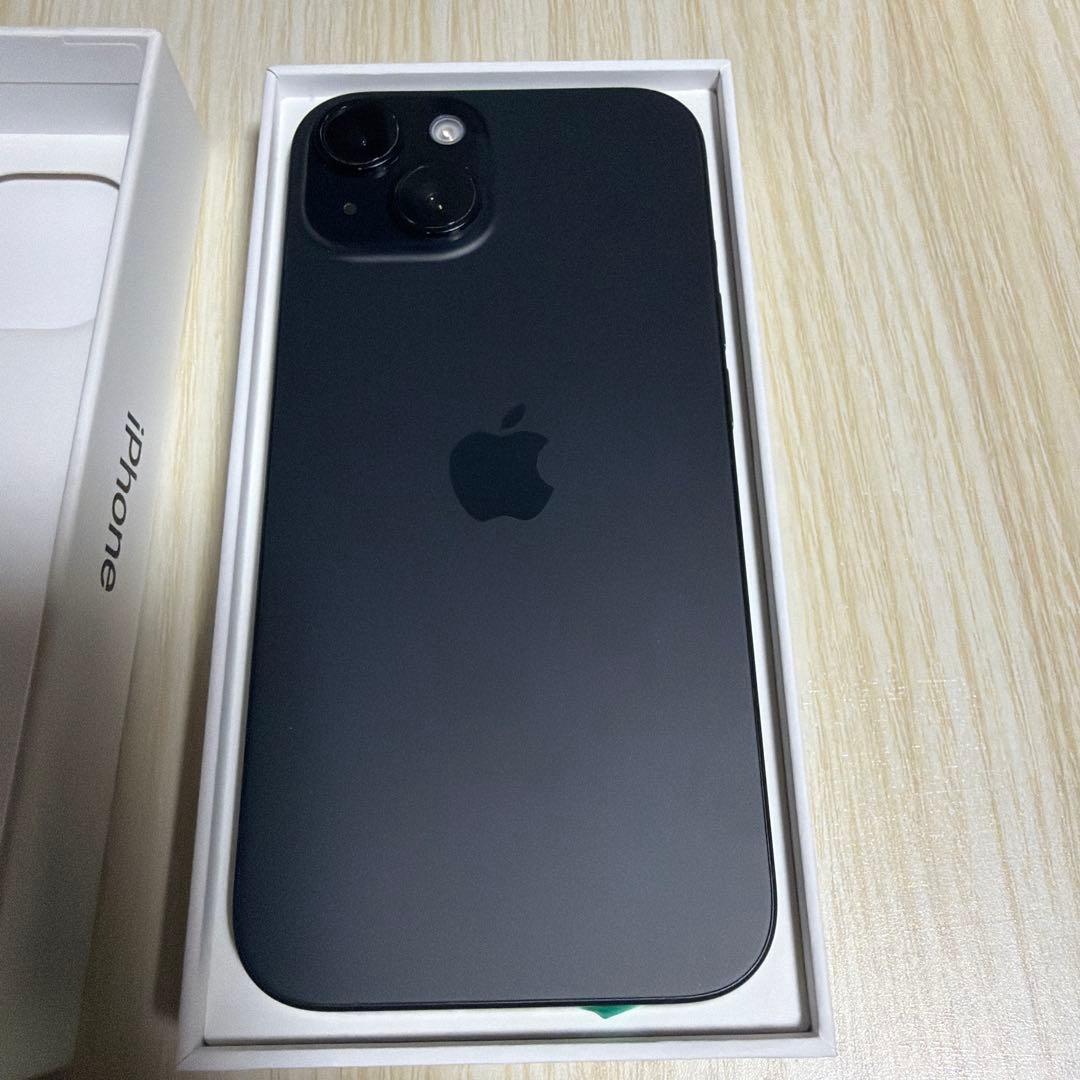 iPhone15 ブラック SIMフリー