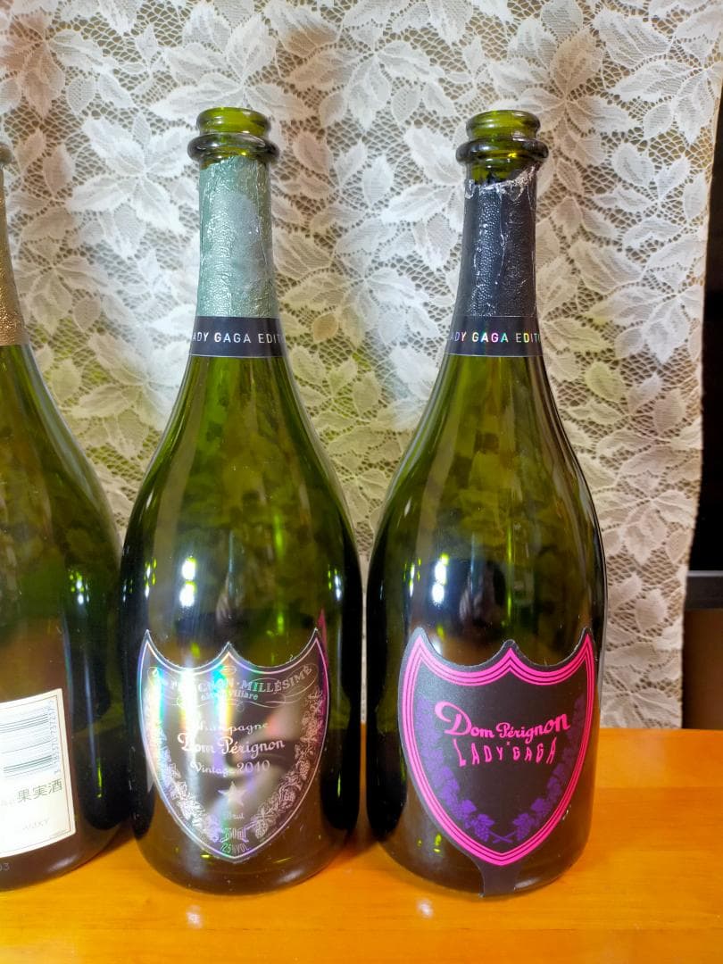 374【空き瓶】ドンペリ　6種6本セット