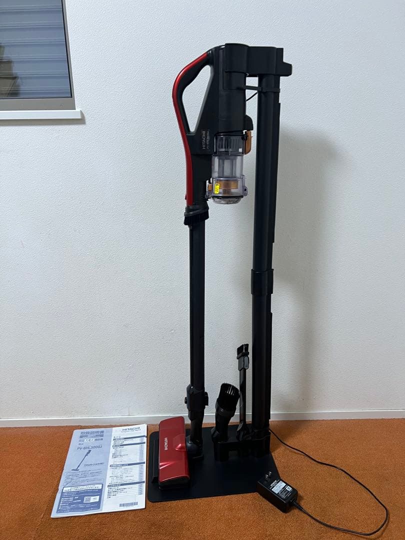 HITACHI コードレス掃除機 2022年製　PV-BHL3000J　緑LED
