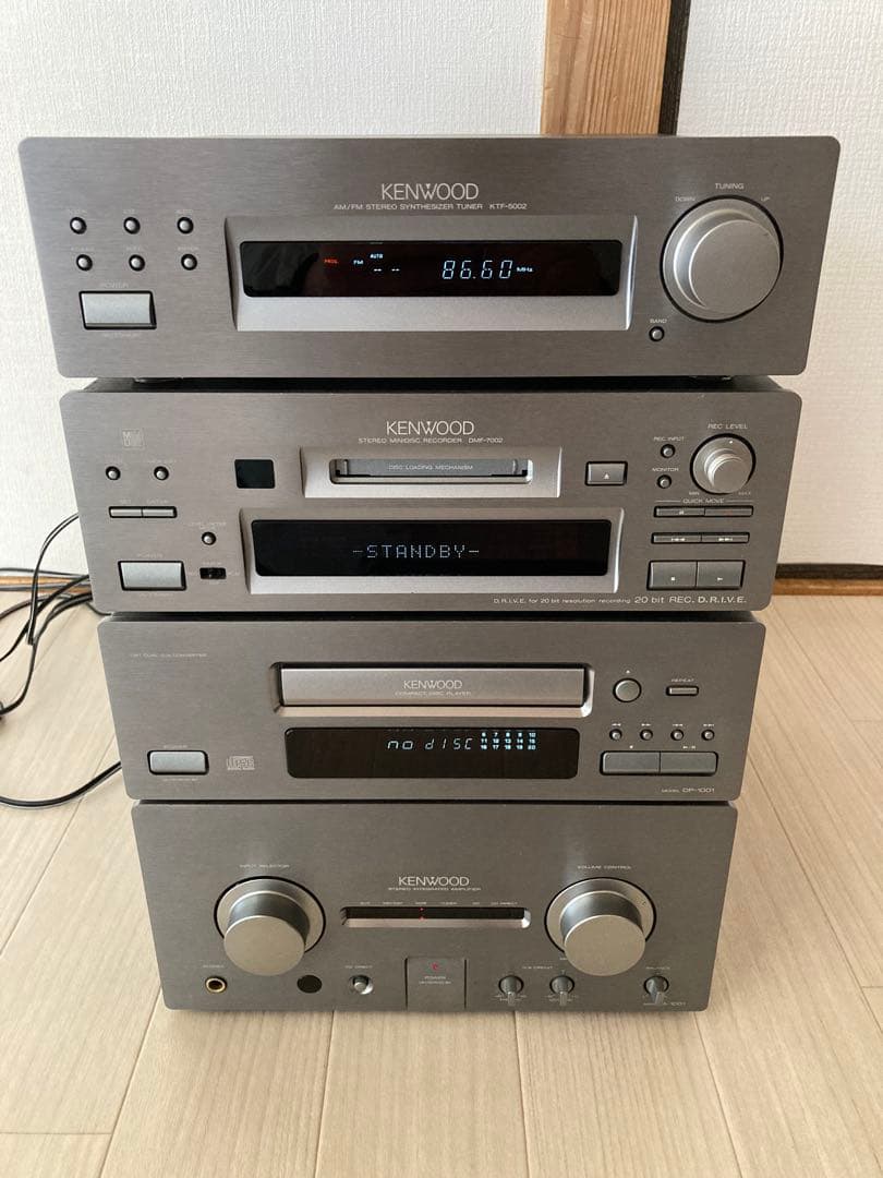 サニー希少KENWOOD オーディオコンポ　システムコンポ　K’sシリーズ