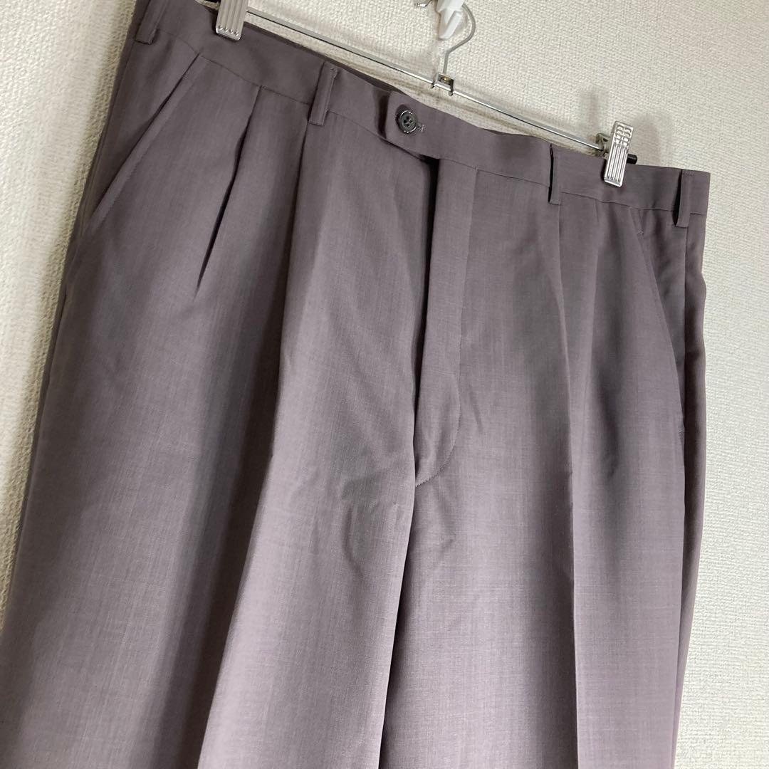 LANVIN グレー ダブルブレストスーツ スラックス付き Set Up 未使用