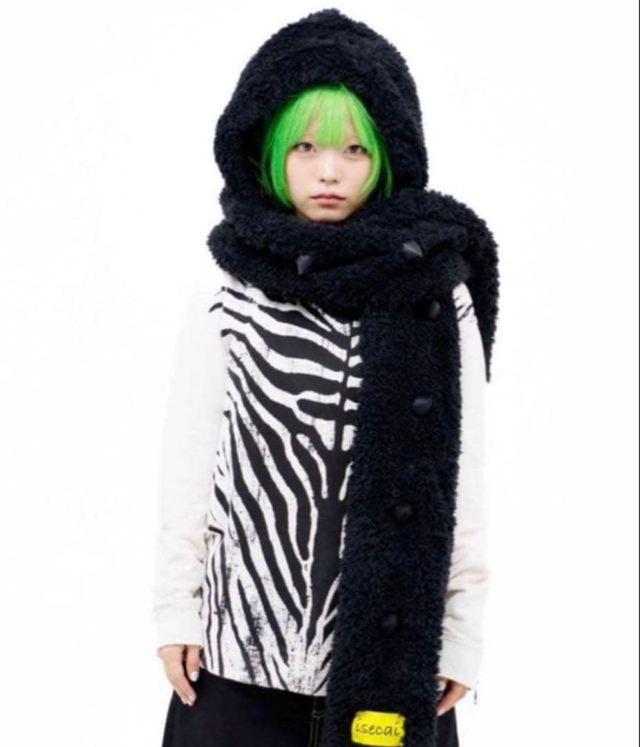 棘マフラー isecai 1回のみ着用