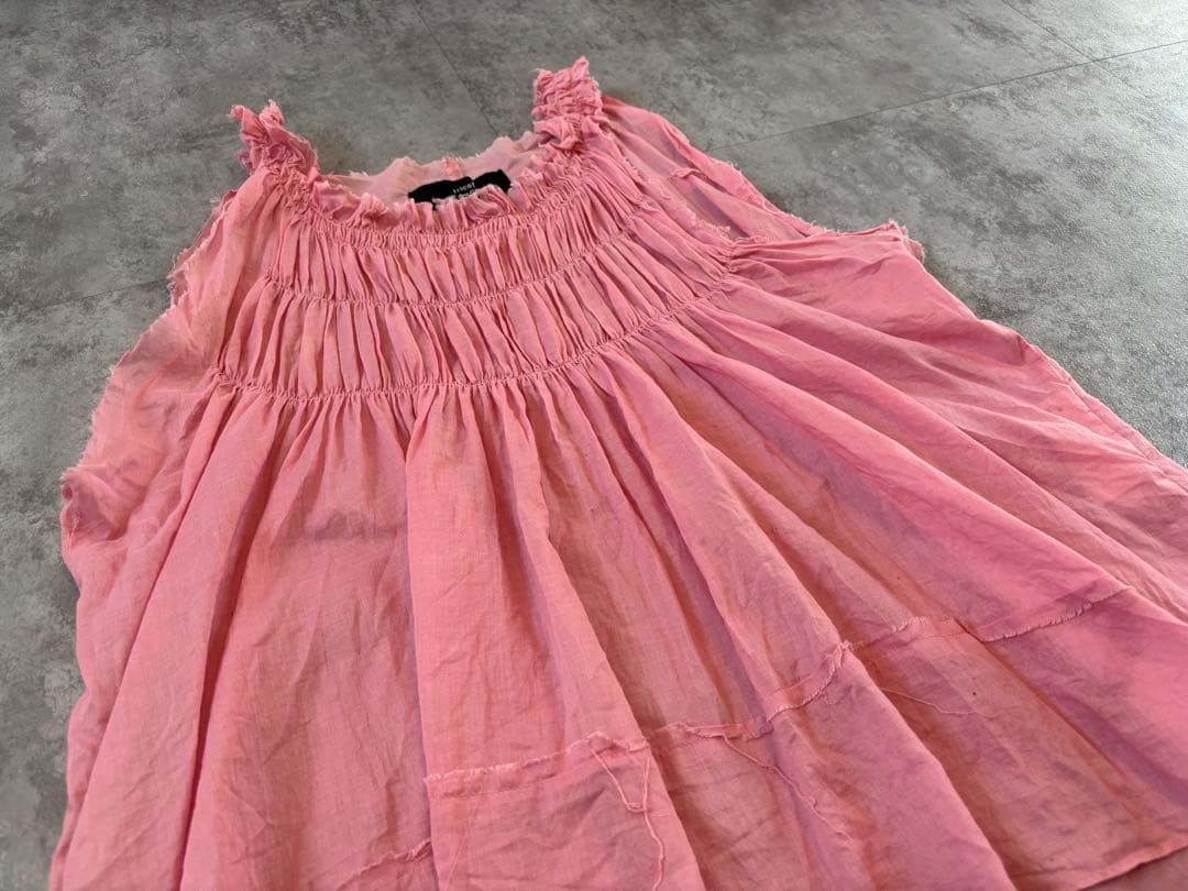 tricot COMME des GARÇONS ギャザータンクトップ