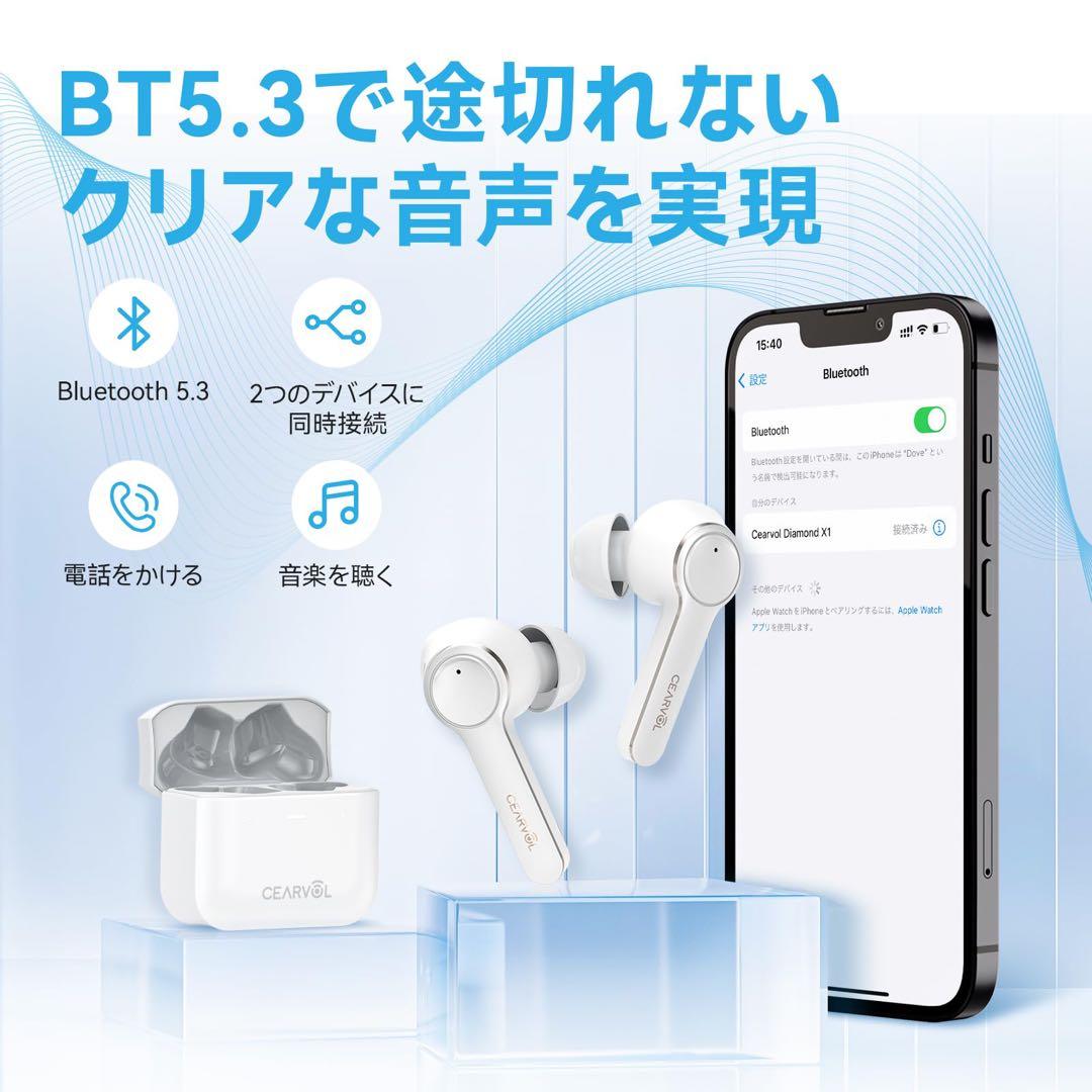 【在庫一点のみ！】Cearvol 集音器 Bluetooth5.3