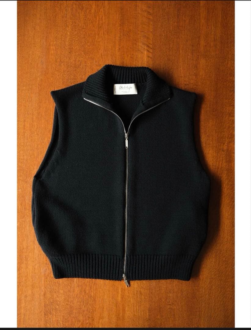 トップス Olde H & Daughter WOOL DS KNIT VEST