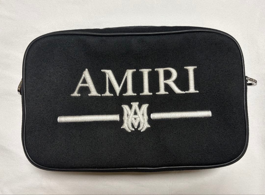 AMIRI アミリ キャンバス クロスボディバッグ