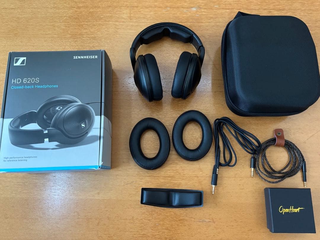 Sennheiser HD 620S クローズドバックヘッドフォン
