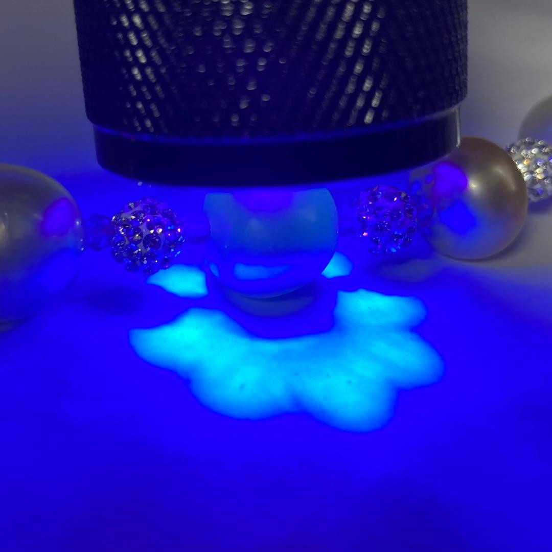 B【美品】南洋パール バロック　真珠　ネックレス マルチカラー