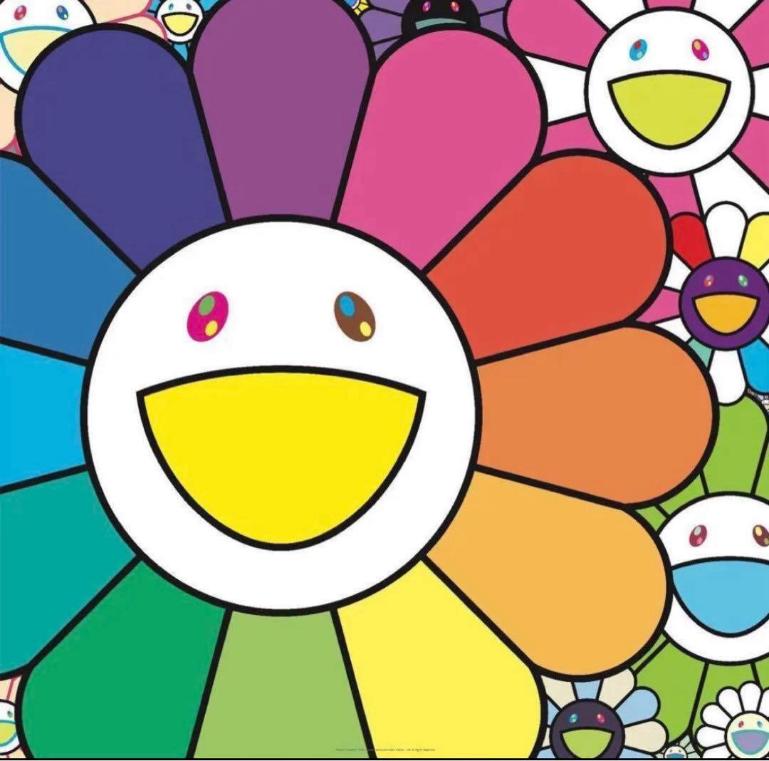 村上隆 ポップンフラワーズ ED300 サイン入り エディション プリント