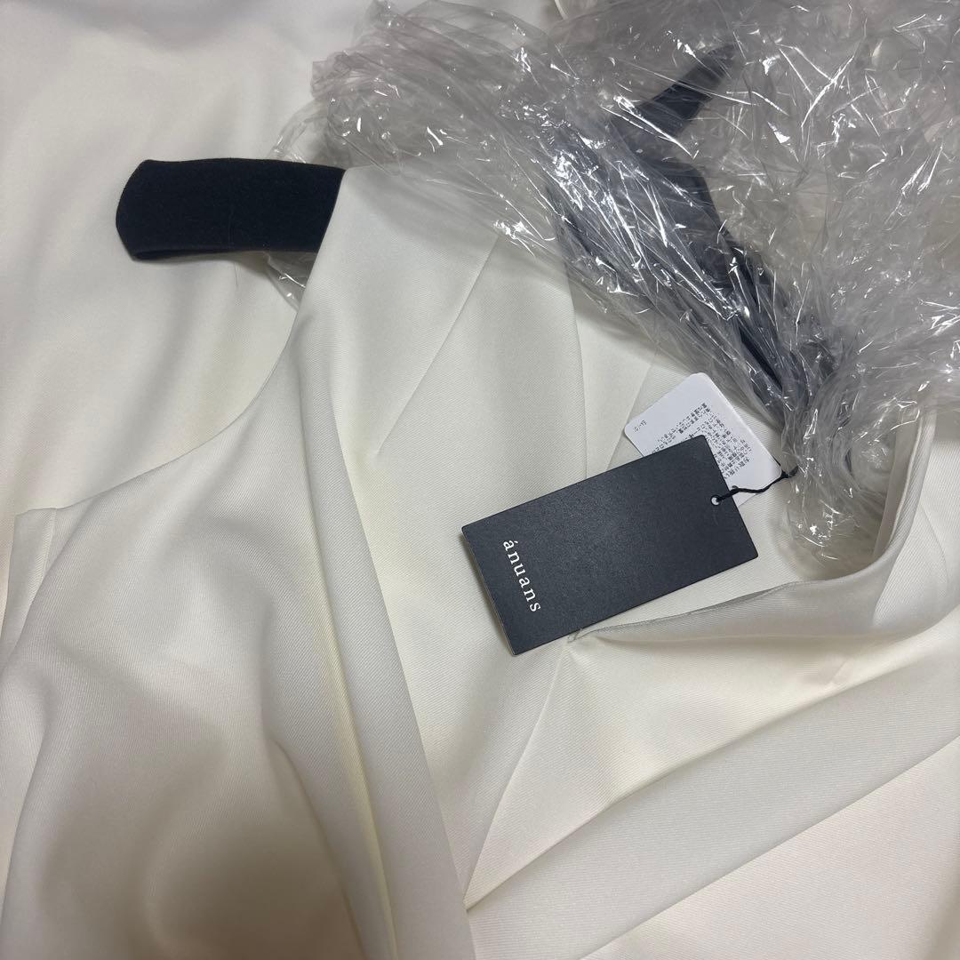 【新品】ánuans アニュアンス　ツイストギャザーワンピース　2025