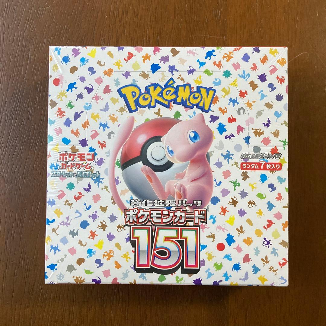 未開封【シュリンク付き】ポケモンカード 151 ボックス