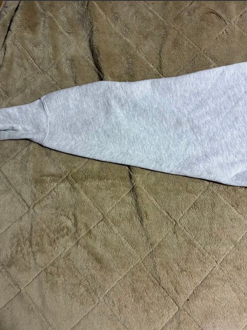 レア 90s USA製　チャンピオン　リバースウィーブ　３段　グレー 短丈