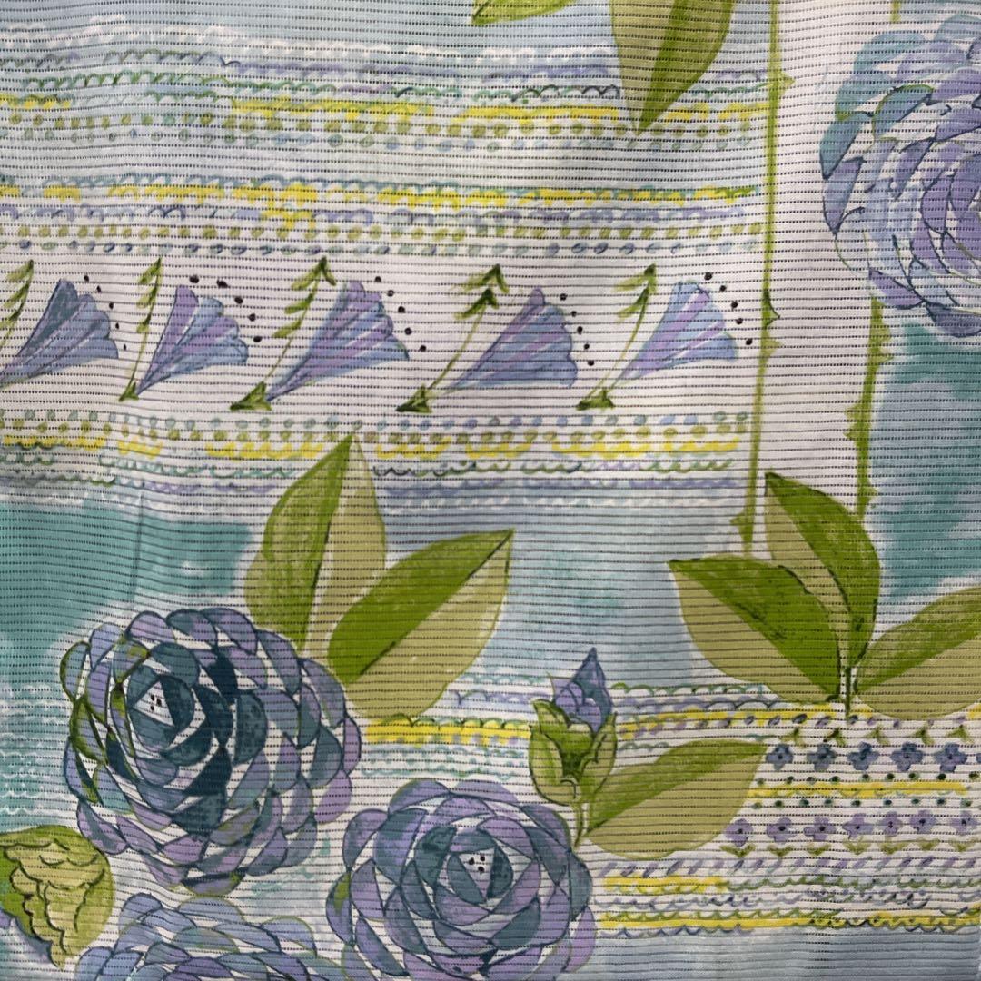 新品浴衣　みすゞうた　みすゞうた浴衣　薔薇柄　綿絽浴衣