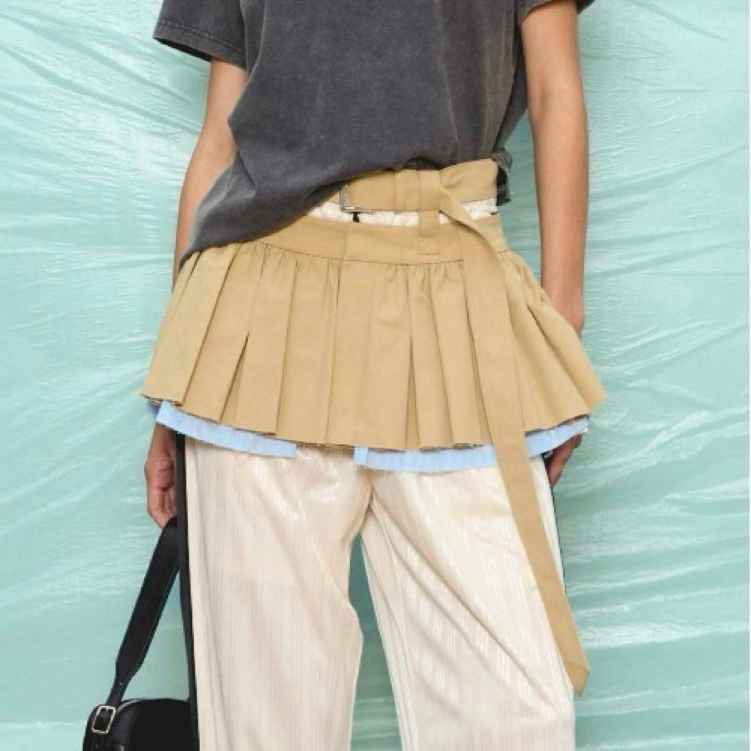 【大幅値下げ】MAISONSPECIAL メゾンスペシャル スカート プリーツ