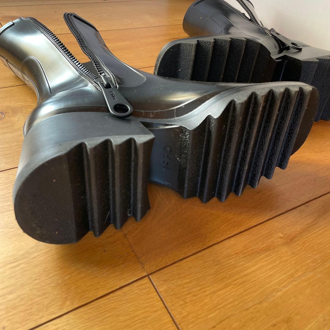 Chloé ブラック 長靴 Betty ベティ