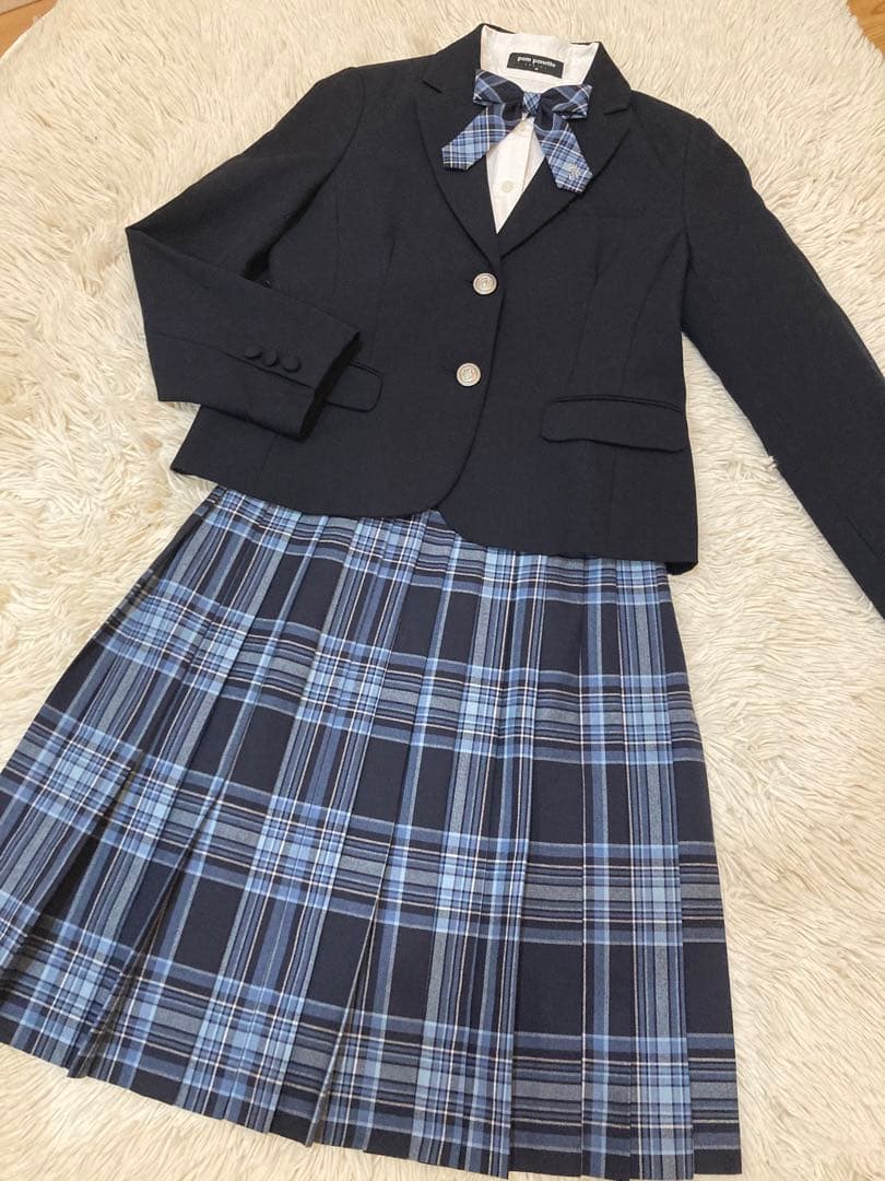 ポンポネット フォーマル　スーツ　お受験　卒業式　150 160