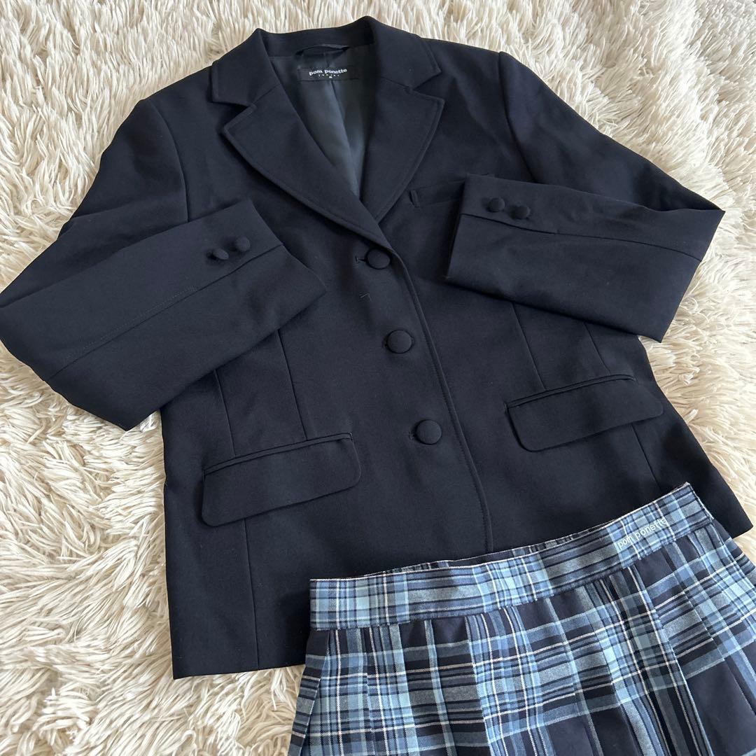 ポンポネット フォーマル　スーツ　お受験　卒業式　150 160