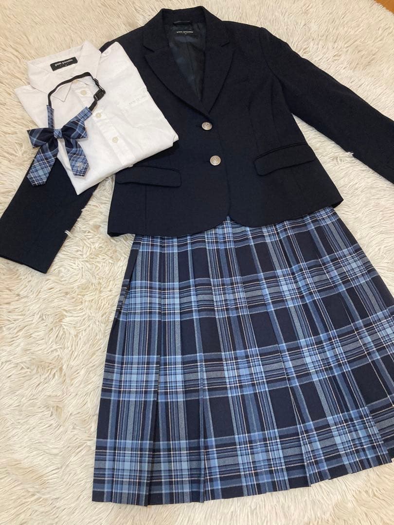 ポンポネット フォーマル　スーツ　お受験　卒業式　150 160